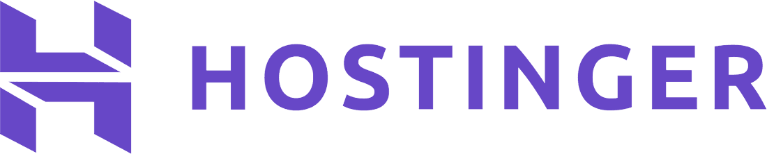 Logo of hostinger hosting company
